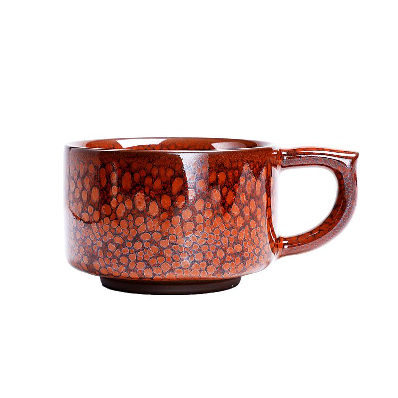 Blushing Ember Ceramic Cup Set